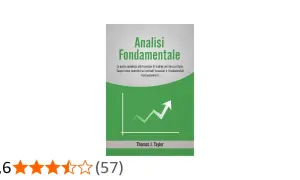 Copertina libro "Analisi Fondamentale" di Thomas J. Taylor. Illustra grafici di crescita, guida per investire sui mercati finanziari.