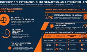 Guida strategica per la protezione del patrimonio: confronto tra strumenti di tutela, inclusi Trust, Holding e polizze vita, con focus su polizze rami elementari.