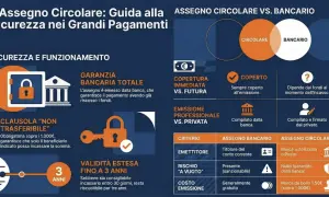 Guida all'assegno circolare: come funziona, garanzie, validità e differenze con assegno bancario. Sicurezza nei pagamenti.