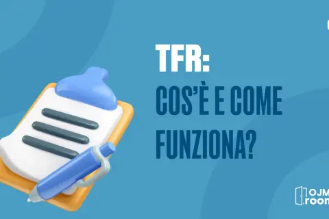 TFR: cos'è e come funziona? Un blocco note con penna, pronto per spiegare il Trattamento di Fine Rapporto.
