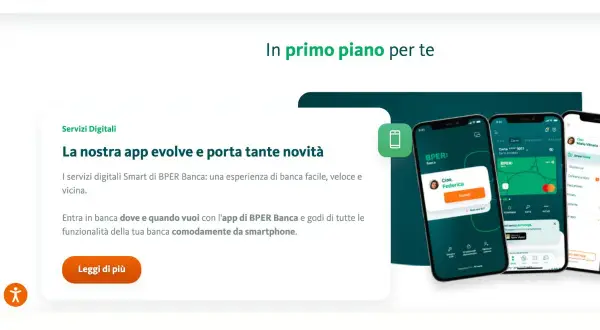 La nuova app BPER Banca offre servizi digitali Smart per una gestione bancaria facile e veloce. Scopri le novità e la quotazione BPER.