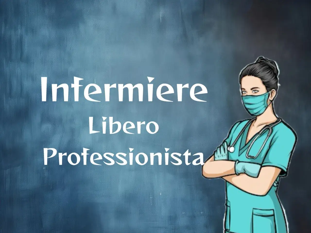 Infermiere libero professionista con partita IVA, pronto ad assistere.